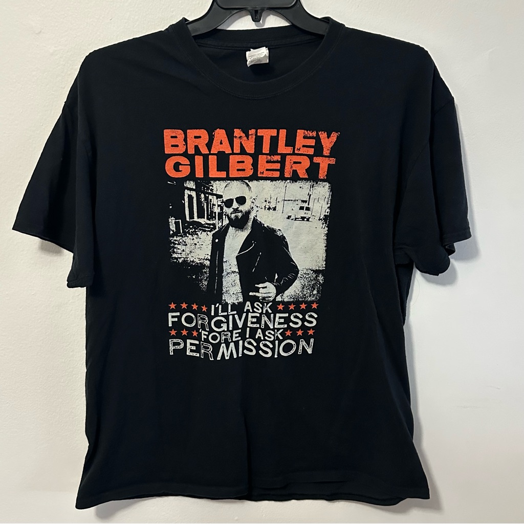 Brantley Gilbert Concert Tee 2018 Xl